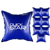 Quick Star Poolabdeckplane blau 120 x 120 cm