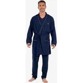 HOM Bademantel Rafael dunkelblau XL
