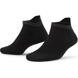 Nike Spark Lightweight No-Show Laufsocken Black/Reflect Silver 44-45,5