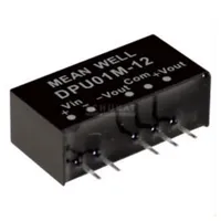 MeanWell Mean Well DPU01M-05 DC/DC-Wandlermodul 100 mA 1 W