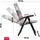 Kadax Gartenliege 116 x 59 x 0 cm Grau