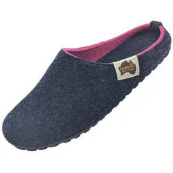 Gumbies Hausschuhe Slipper navy/pink Damen