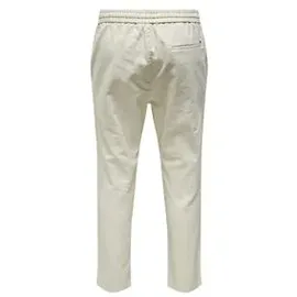 Only & Sons ONSLinus Crop Slim Fit Hosen Beige L
