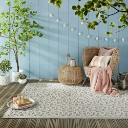 Kadima Design Wetterfester Innen-/Außenteppich - `Stour Hugh`. 200x290 cm