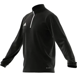 adidas Entrada 22 1/4-Zip Trainings-Top Herren H57544 - black XXL
