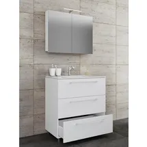 VCM my bath Badmöbel-Set Schubo 914354 weiß 60,0 x 46,0 x 86,0 cm