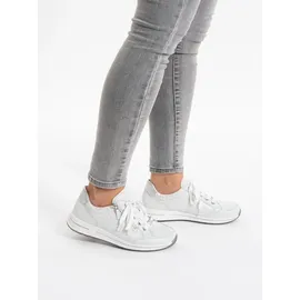 ARA Osaka Damen Weite M Weiß/Silber 41