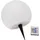 casativo-lighting LED Leuchtkugel Ø 30 cm Solar mit Fernbedienung 60 lm IP67 RGBW