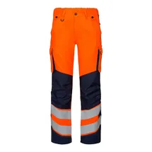 Engel Warnschutzhose Safety Light Damen 2543-319-10165 Gr. 36 orange/Blue ink