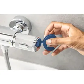 Grohe Precision Feel Aufputz-Duscharmatur mit Thermostat Chrom 34791001