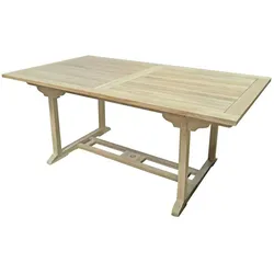Ausziehtisch Tisch Gartentisch Holz Teak
