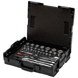 Wiha Steckschlüssel- und Bit Set 1/4" und 1/2" 60-tlg. inkl. L-Boxx (44685)