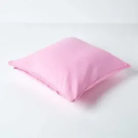 Homescapes Kissenbezug Homescapes 60 x 60 cm Rosa