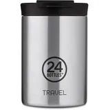 24Bottles Travel Tumbler Basic Thermobecher 0,35 l Silber