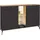 Mäusbacher Faro Sideboard 159 x 103 x 42 cm Anthrazit matt lack / Asteiche