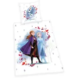 Herding Disney ́s Die Eiskönigin 2 Bettwäsche-Set, Mehrfarbig, Deutsche Größe