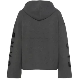 ELBSAND Kapuzenpullover Hoodie Grau Anthrazit 44/46