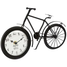 Atmosphera Originelle Uhr - Form : Fahrrad - Farbe : Schwarz