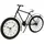 Atmosphera Originelle Uhr - Form : Fahrrad - Farbe : Schwarz