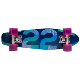 Streetsurfing Wood Twenty Two 25 ́ ́ Cruiser Skateboard Blue/Green