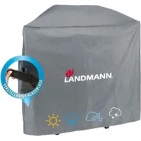 Landmann Premium Wetterschutzhaube Polyestergewebe & Wasserdicht UV-beständig, Atmungsaktiv Kältebeständig Geeignet für den Triton PTS 2.1 -maxX [59 x 127,5 03223 Anthrazit