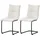 xonox.home Schwingstuhl Sonja Webstoff creme 2er Set
