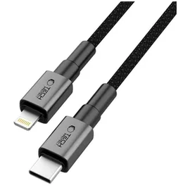 techprotect Tech-Protect Ultraboost DNA Lightning-Kabel Pd27W/3A 25Cm Eisengrau / Grau