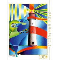 Calvendo Puzzle Leuchtturm List Ost, Sylt 1000 Teile Lege-Größe