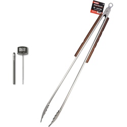 56 cm XXL Grillzange + Weber Digital   Thermometer Basic 8304 | 6492