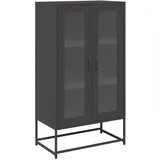 vidaXL Highboard 68 x 123 x 39 cm Schwarz