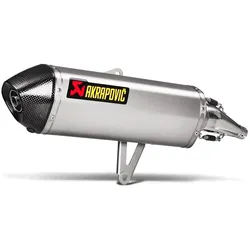 Akrapovic Slip-On Line Endschalldämpfer, silber