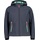 CMP KID G JACKET FIX Hood asphalt-menta 116