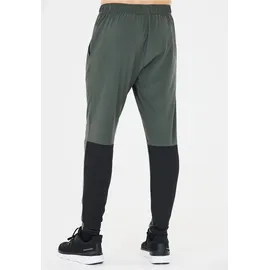 Endurance Lauftights "Jeen", Herren, Gr. XL, US-Größen, grün (grün, anthrazit), 90% Polyester, 10% Elasthan, unifarben, Hosen, in atmungsaktiver und dehnbarer Qualität