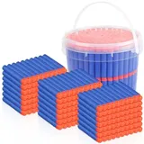 Refill Darts Foam Bullets Kompatibel mit Nerf Gun Elite, Darts Munition passend für N-Strike Elite Series Blasters Nerf Toy Gun