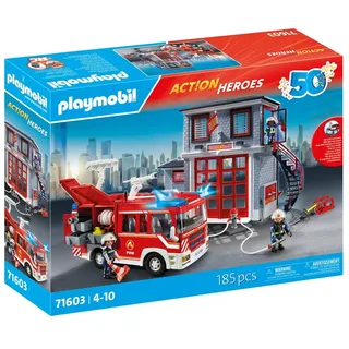 Playmobil Action Heroes - Feuerwehr-Megaset (71603)