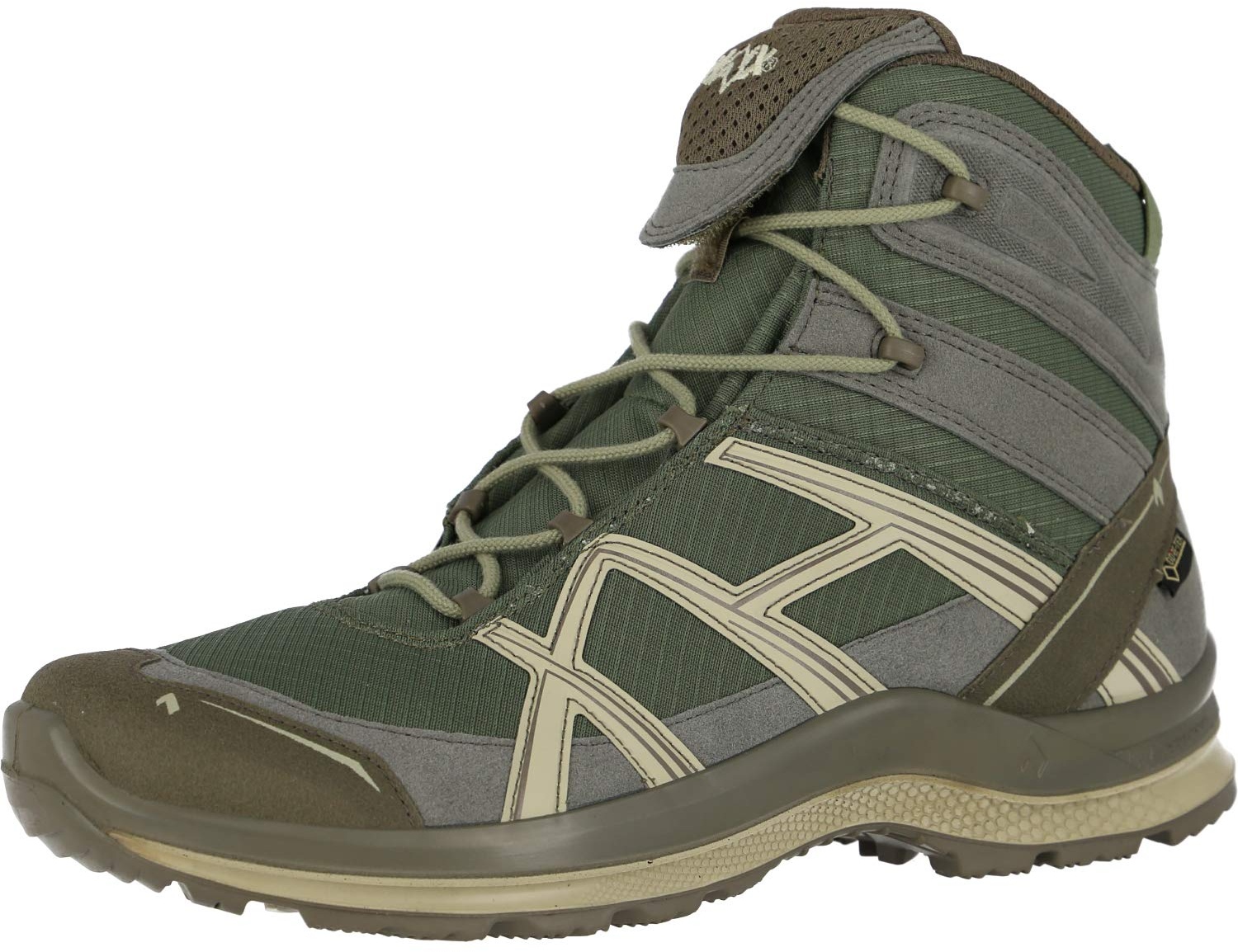 HAIX Black Eagle Adventure 2.1 GTX mid/olive-rock: Für Dein Freizeitabenteuer ohne Kompromisse. Dein Black Eagle Adventure 2.1 GTX.. UK 8.0 / EU 42