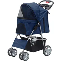 Pawise Haustierbuggy - Blue - 68 x 46 x