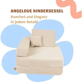Angelove Kindersessel Angelove 3-in-1 Faltbar 0 x 0 cm Cord rosa