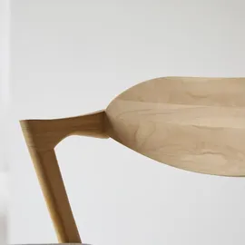 Tikamoon Esszimmerstuhl Guido Stoff beige