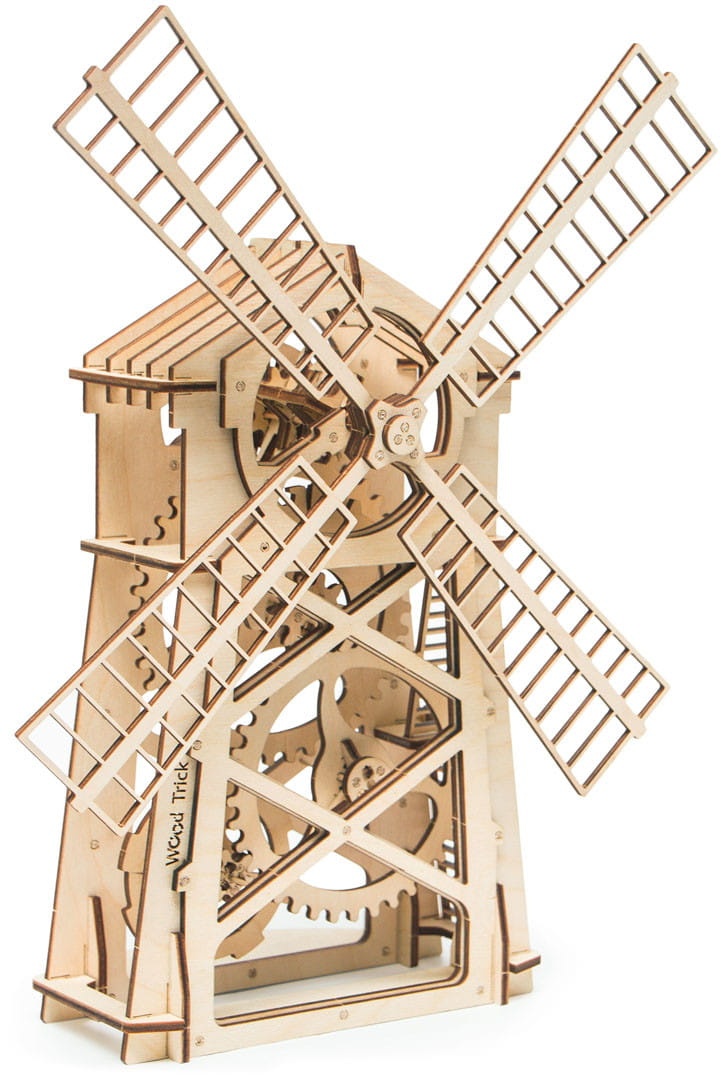 Wood Trick: Mill Windmühle Modellbau Holz     