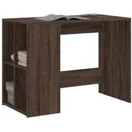 vidaXL Schreibtisch Braun Eichen-Optik 102x50x75 cm Holzwerkstoff
