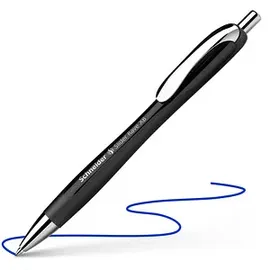 Schneider Kugelschreiber Slider Rave XB schwarz, Schreibfarbe: blau,