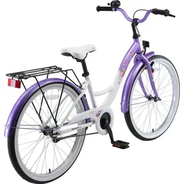 Bikestar Classic 24" lila/weiß Rücktrittbremse