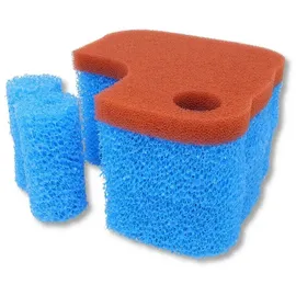GWS Ersatzfilter-Set passend für OASE Biomaster 250 Thermo & BioMaster 2 – 10 PPI & 30 PPI Filterschaum für EasyClean-Vorfilterungskammer & Hauptfilter – Made in Germany