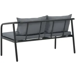 vidaXL Gartensofa grau 44699