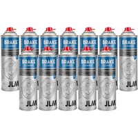 JLM Bremsenreiniger Spray - Effektive Reinigung von Schmutz, Öl und Bremsstaub von Bremsscheiben, Bremsbelägen & Kupplungsteilen - 12 x 500ml Sprühdose