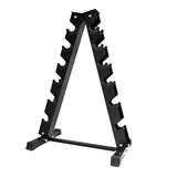 Kurzhantel Rack KR1 Cranit Hantelständer Hantelablage mit 6 Ebenen schwarz DPL1