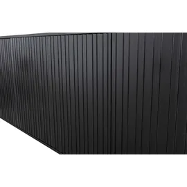 Woood DAHEIM Sideboard New Gravure Holz Schwarz