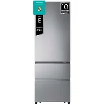 Hisense RT641N4AIE Side-by-Side (494 l, 2000 mm hoch, Silber)