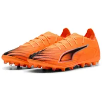 Puma Ultra 6 Match MG - heat fire-puma black-glowing